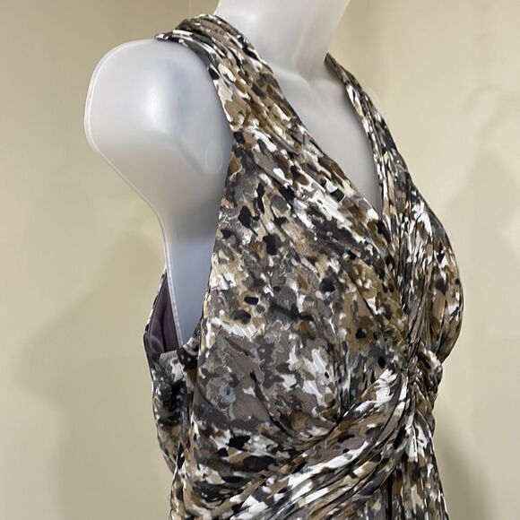 NWOT Jessica Howard Sleeveless Halter Style Dress. Size 12 L large - Picture 7 of 11